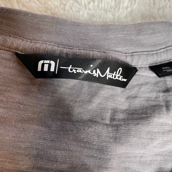 TRAVIS MATHEW XXL Modal Blend Grey Tee Shirt Crewneck‎ - Picture 2 of 5